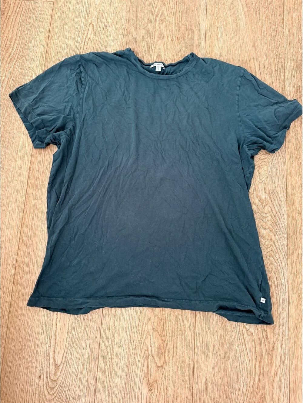 James Perse Standard Blue Crew Neck T-Shirt Men's Size 5 Made in USA